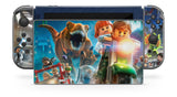 LEGO JURASSIC WORLD NINTENDO SWITCH **TEXTURED VINYL ! *  SKINS DECALS WRAP