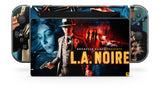 LA NOIRE NINTENDO SWITCH **TEXTURED VINYL ! *  SKINS DECALS WRAP