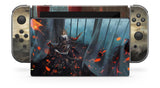 DARK SOULS NINTENDO SWITCH **TEXTURED VINYL ! *  SKINS DECALS WRAP