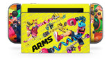 ARMS NINTENDO SWITCH **TEXTURED VINYL ! *  SKINS DECALS WRAP