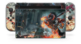 DARKSIDERS WARMASTERED NINTENDO SWITCH **TEXTURED VINYL ! *  SKINS DECALS WRAP