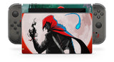 ARAGAMI SHADOW EDITION NINTENDO SWITCH **TEXTURED VINYL ! *  SKINS DECALS WRAP