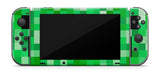 PIXELS NINTENDO SWITCH **TEXTURED VINYL ! *  SKINS DECALS WRAP