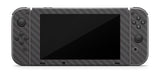 BLACK CARBON EFFECT NINTENDO SWITCH **TEXTURED VINYL ! *  SKINS DECALS WRAP