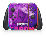 FORTNITE SEASON 6 NINTENDO SWITCH **TEXTURED VINYL ! *  SKINS DECALS WRAP