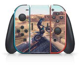 TRIALS RISING NINTENDO SWITCH **TEXTURED VINYL ! *  SKINS DECALS WRAP