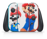MARIO AND RABBIDS KINGDOM BATTLE NINTENDO SWITCH **TEXTURED VINYL ! *  SKINS DECALS WRAP