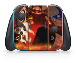 SONIC FORCES NINTENDO SWITCH **TEXTURED VINYL ! *  SKINS DECALS WRAP