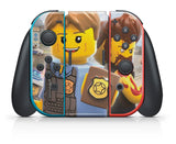 LEGO CITY UNDERCOVER NINTENDO SWITCH **TEXTURED VINYL ! *  SKINS DECALS WRAP