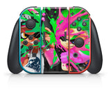 SPLATOON 2 NINTENDO SWITCH **TEXTURED VINYL ! *  SKINS DECALS WRAP