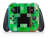 PIXELS NINTENDO SWITCH **TEXTURED VINYL ! *  SKINS DECALS WRAP