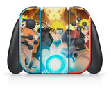 NARUTO ULTIMATE NINJA STORM TRILOGY NINTENDO SWITCH **TEXTURED VINYL ! *  SKINS DECALS WRAP