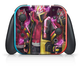 FORTNITE SEASON 5 NINTENDO SWITCH **TEXTURED VINYL ! *  SKINS DECALS WRAP