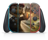 SUPER SMASH BROS ULTIMATE NINTENDO SWITCH **TEXTURED VINYL ! *  SKINS DECALS WRAP