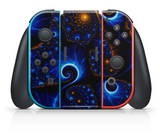 SWIRLS NINTENDO SWITCH **TEXTURED VINYL ! *  SKINS DECALS WRAP