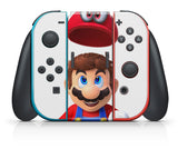 SUPER MARIO ODYSSEY NINTENDO SWITCH **TEXTURED VINYL ! *  SKINS DECALS WRAP