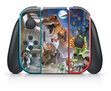LEGO JURASSIC WORLD NINTENDO SWITCH **TEXTURED VINYL ! *  SKINS DECALS WRAP