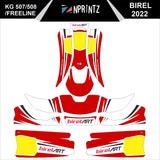 BIRELART 2022 507/508/FREELINE FULL KART STICKER KIT - KARTING - IAME
