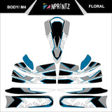 M4 FLORAL FULL KART STICKER KIT