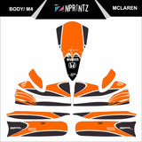 M4 MCLAREN FULL KART STICKER KIT