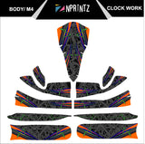 M4 CLOCKWORK FULL KART STICKER KIT