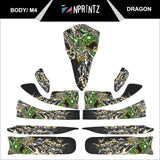 M4 DRAGON FULL KART STICKER KIT