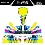 M4 MULTICOLOUR FULL KART STICKER KIT