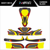 MK14 CARBON SLASH FULL KART STICKER KIT