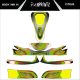 MK14 CITRUS FULL KART STICKER KIT