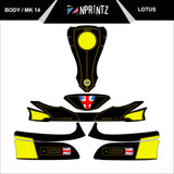 MK14 LOTUS FULL KART STICKER KIT