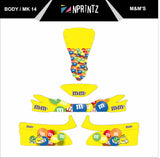 MK14 M&M,S FULL KART STICKER KIT
