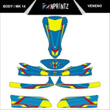 MK14 VENENO FULL KART STICKER KIT