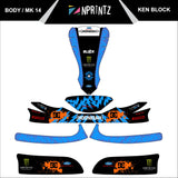 MK14 KEN BLOCK FULL KART STICKER KIT
