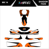 MK14 SHADOW FADES FULL KART STICKER KIT
