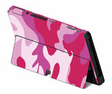 PINK CAMO NINTENDO SWITCH OLED *TEXTURED VINYL* ! SKINS DECALS WRAP