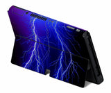 LIGHTNING NINTENDO SWITCH OLED *TEXTURED VINYL* ! SKINS DECALS WRAP