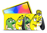 M&M'S NINTENDO SWITCH OLED *TEXTURED VINYL* ! SKINS DECALS WRAP