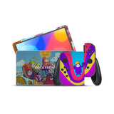FALL GUYS NINTENDO SWITCH OLED *TEXTURED VINYL* ! SKINS DECALS WRAP