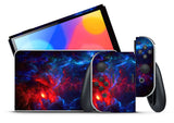 NEBULA 4 NINTENDO SWITCH OLED *TEXTURED VINYL* ! SKINS DECALS WRAP