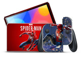 SPIDERMAN NINTENDO SWITCH OLED *TEXTURED VINYL* ! SKINS DECALS WRAP