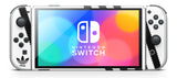 WHITE & BLACK NINTENDO SWITCH OLED *TEXTURED VINYL* ! SKINS DECALS WRAP