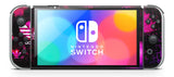 ADIDAS MULTI PURPLE NINTENDO SWITCH OLED *TEXTURED VINYL* ! SKINS DECALS WRAP