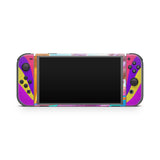 FALL GUYS NINTENDO SWITCH OLED *TEXTURED VINYL* ! SKINS DECALS WRAP