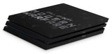 CALL OF DUTY MODERN WARFARE PS4 PRO SKINS DECALS (PS4 PRO VERSION) TEXTURED VINYL