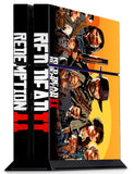 RED DEAD REDEMPTION 2 PS4 *TEXTURED VINYL ! * PROTECTIVE SKINS DECAL WRAP STICKERS