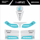 PUFFO BAMBINO MERCEDES FULL KART STICKER KIT