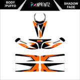 PUFFO BAMBINO SHADOW FADE FULL KART STICKER KIT