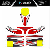 PUFFO BAMBINO WRIGHT KART FULL KART STICKER KIT