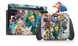 MONSTER HUNTER GENERATIONS NINTENDO SWITCH **TEXTURED VINYL ! *  SKINS DECALS WRAP