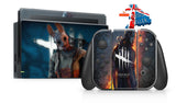 DEAD BY DAYLIGHT NINTENDO SWITCH **TEXTURED VINYL ! *  SKINS DECALS WRAP
